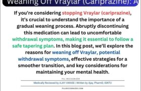 Weaning Off Vraylar (Cariprazine)