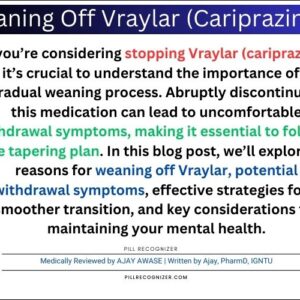 Weaning Off Vraylar (Cariprazine)