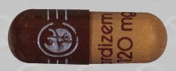Logo cardizem SR 120 mg Pill